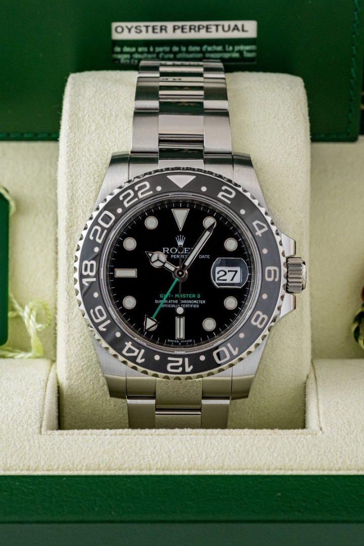 Rolex GMT Master II  "Rectangular Dial"  di secondo polso