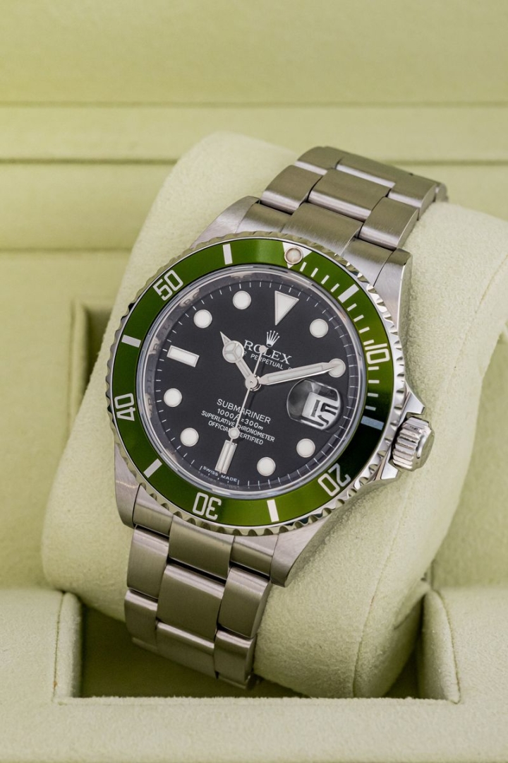 Rolex Submariner Date "Kermit" usato garantito