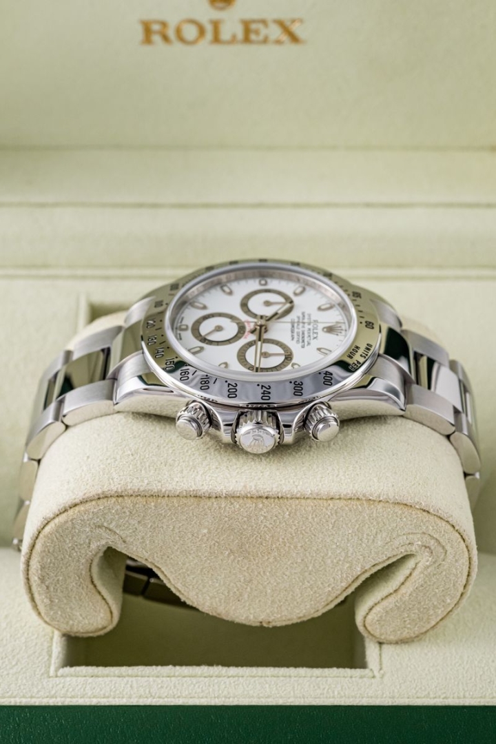 Rolex Daytona White APH Luminova Dial in ottime condizioni