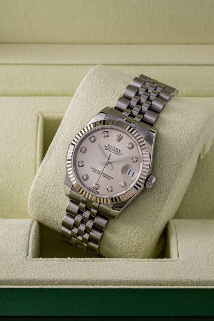 Rolex Datejust 31mm Silver Diamond Dial  usato garantito