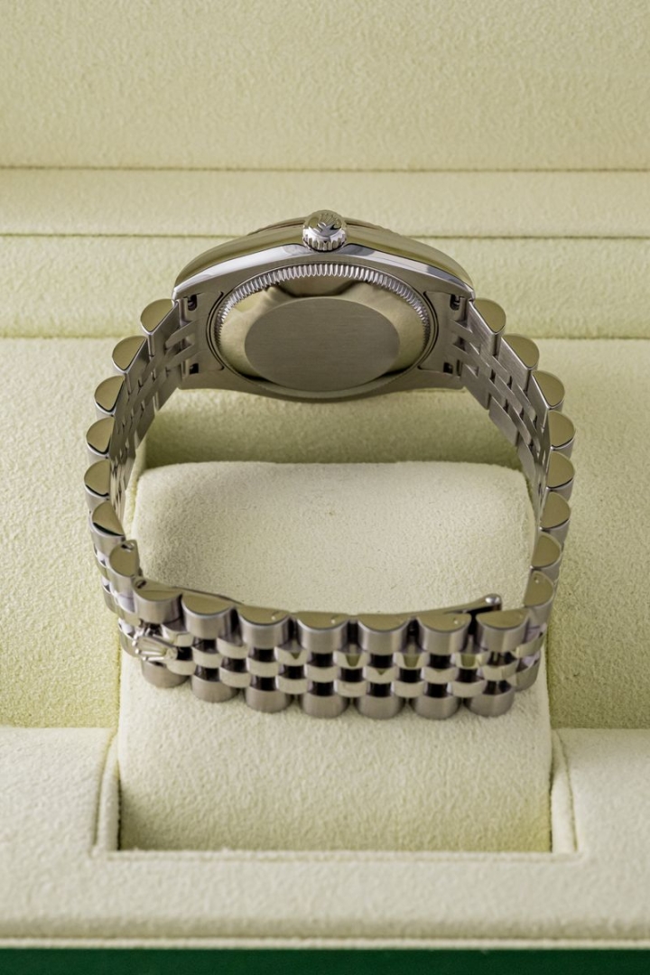Rolex Datejust 31mm Silver Diamond Dial 